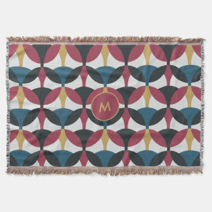 Couverture en polaire Motif avec monogramme