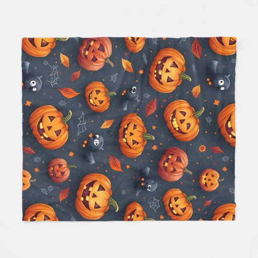 Couverture en polaire moyenne sur le thème de l'Ha (Devant (Horizontal))