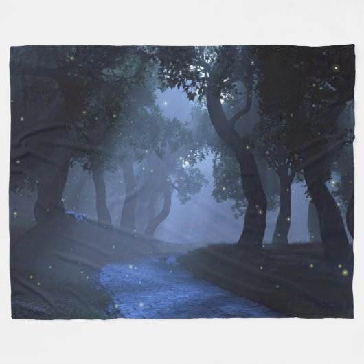 Couverture en polaire Nightwalk (Devant (Horizontal))
