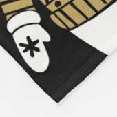 Couverture en polaire Noël Gold 60x80 (Coin)