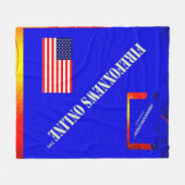 Couverture en polaire officielle FIREFOXNEWS ONLIN (Devant (Horizontal))