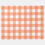 Couverture en polaire orange 60x80 (Devant (Horizontal))