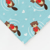 Couverture en polaire Otter Pups (Coin)