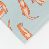 Couverture en polaire Otter Pups (Coin)