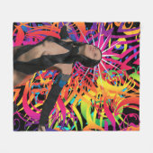 Couverture en polaire papillon étoilé (Devant (Horizontal))