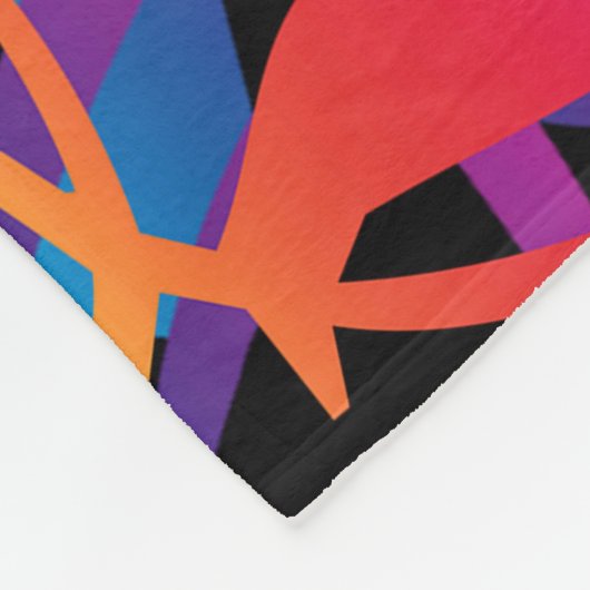 Couverture en polaire papillon étoilé (Coin)