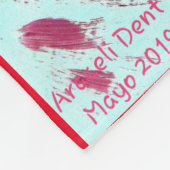 Couverture en polaire PASSIONNÉE (Coin)