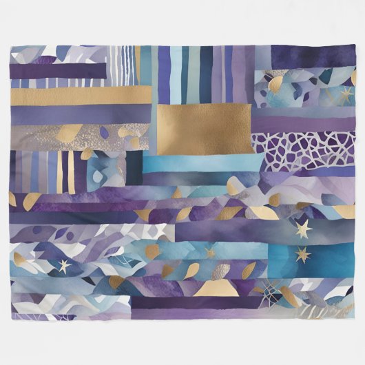 couverture en polaire patchwork quilt (Devant (Horizontal))