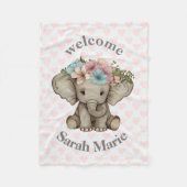 Couverture en polaire personnalisée (Devant)