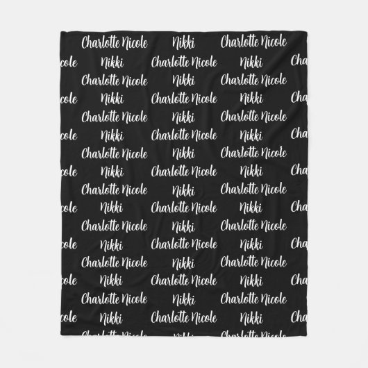 Couverture en polaire personnalisée (Devant)