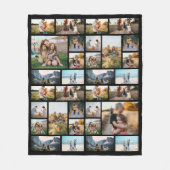 Couverture en polaire personnalisée 32 Photo Colla (Devant)