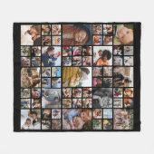 Couverture en polaire personnalisée de collection  (Devant (Horizontal))