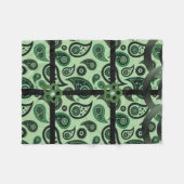 couverture en polaire personnalisée en vert pasley (Devant (Horizontal))