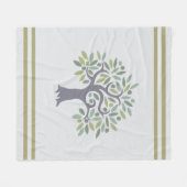 Couverture en polaire personnalisée, moyenne (Devant (Horizontal))