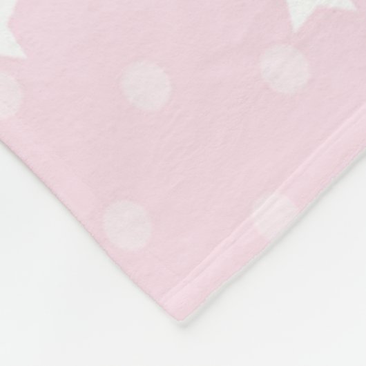 Couverture en polaire petite fille (Coin)