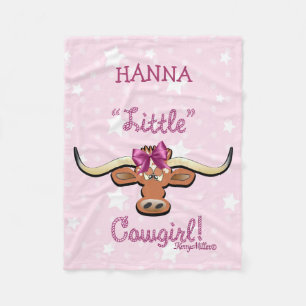 Couverture en polaire petite fille