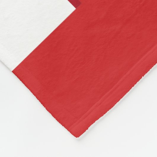 Couverture en polaire photo de Noël (Coin)