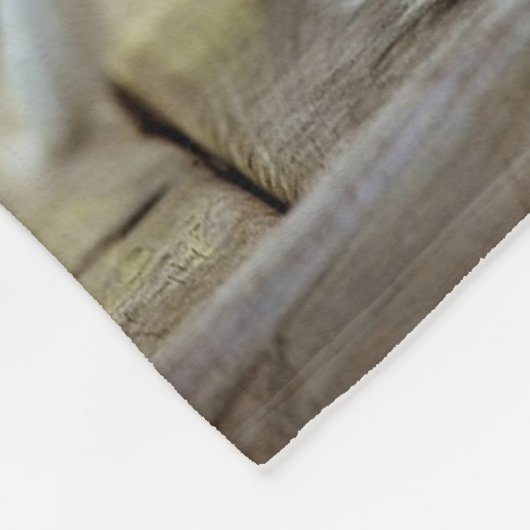 Couverture en polaire photo personnalisée (Coin)