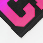 Couverture en polaire pom-pom girl (Coin)