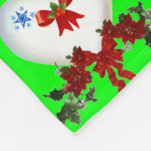 Couverture en polaire pour enfants de Noël (Coin)