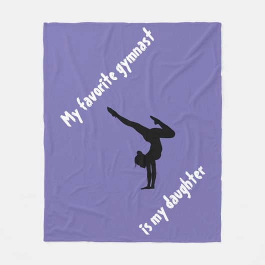 Couverture en polaire pour filles (Devant)