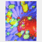 Couverture en polaire Quantum Quietude (Devant)