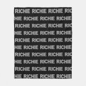 Couverture en polaire Richie (Devant)