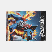 Couverture en polaire Robo-Block Pup (Devant (Horizontal))