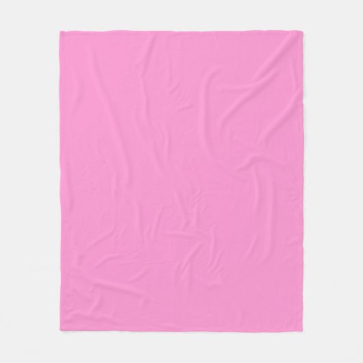 Couverture en polaire rose (Devant)