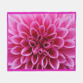Couverture en polaire rose Moyen (Devant (Horizontal))