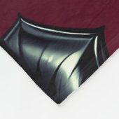 Couverture en polaire Rose noir 60x80 (Coin)