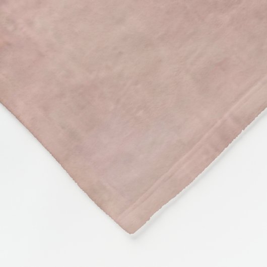 Couverture en polaire rose Quartz (Coin)