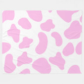 Couverture en polaire rose vache 60x80 (Devant (Horizontal))