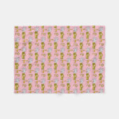 Couverture en polaire Safari amusante (Devant (Horizontal))