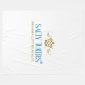 Couverture en polaire Salty Turtles® (Devant (Horizontal))