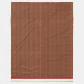 Couverture en polaire simple (Devant)