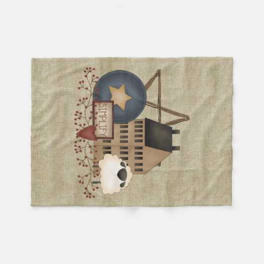 Couverture en polaire SIMPLIFIE primitive (Devant (Horizontal))