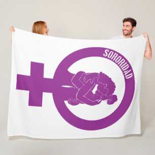 Couverture en polaire sisterhood