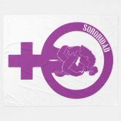 Couverture en polaire sisterhood (Devant (Horizontal))