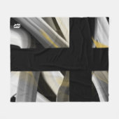 Couverture en polaire Tendance Abstraite Décor int (Devant (Horizontal))