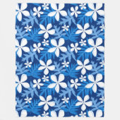 Couverture en polaire TIARE (BLEU) (Devant)