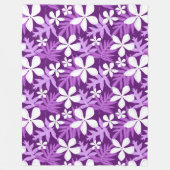 Couverture en polaire TIARE (PURPLE) (Devant)