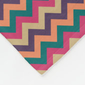 Couverture en polaire Tropical Zigzag (Coin)