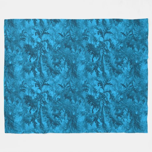 Couverture en polaire turquoise (Devant (Horizontal))