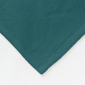 Couverture en polaire Turquoise Fox volante (3 tai (Coin)