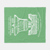 Couverture en polaire - vert olive (Devant (Horizontal))