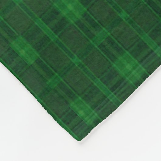 Couverture en polaire verte (Coin)