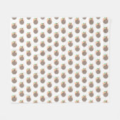 Couverture en polaire - Vos couleurs (Devant (Horizontal))