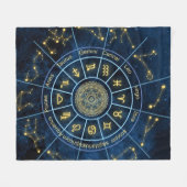 Couverture en polaire Zodiac (Devant (Horizontal))