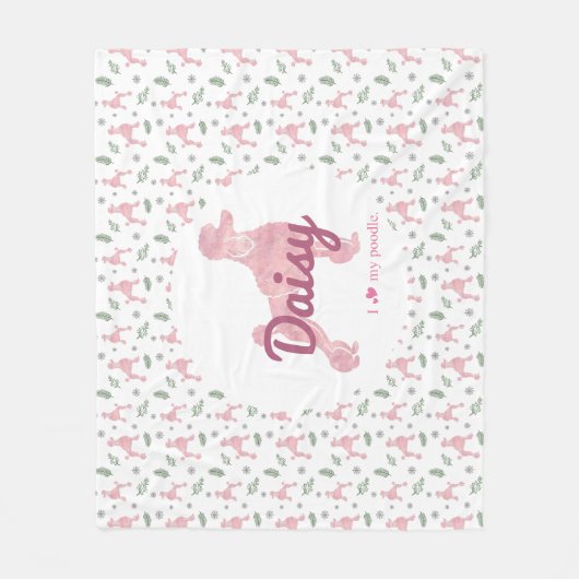 Couverture en silhouette Motif personnalisée (Devant)